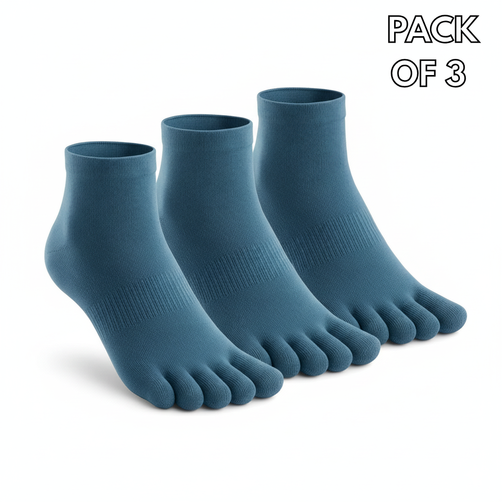 FootFreedom™ Five-Toe Comfort Socks ( 3 PAIRS )