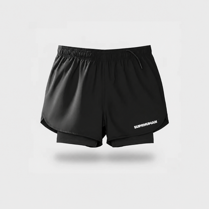 SUPRHUMAN™ Pro-Stride | 2-in-1 Shorts |