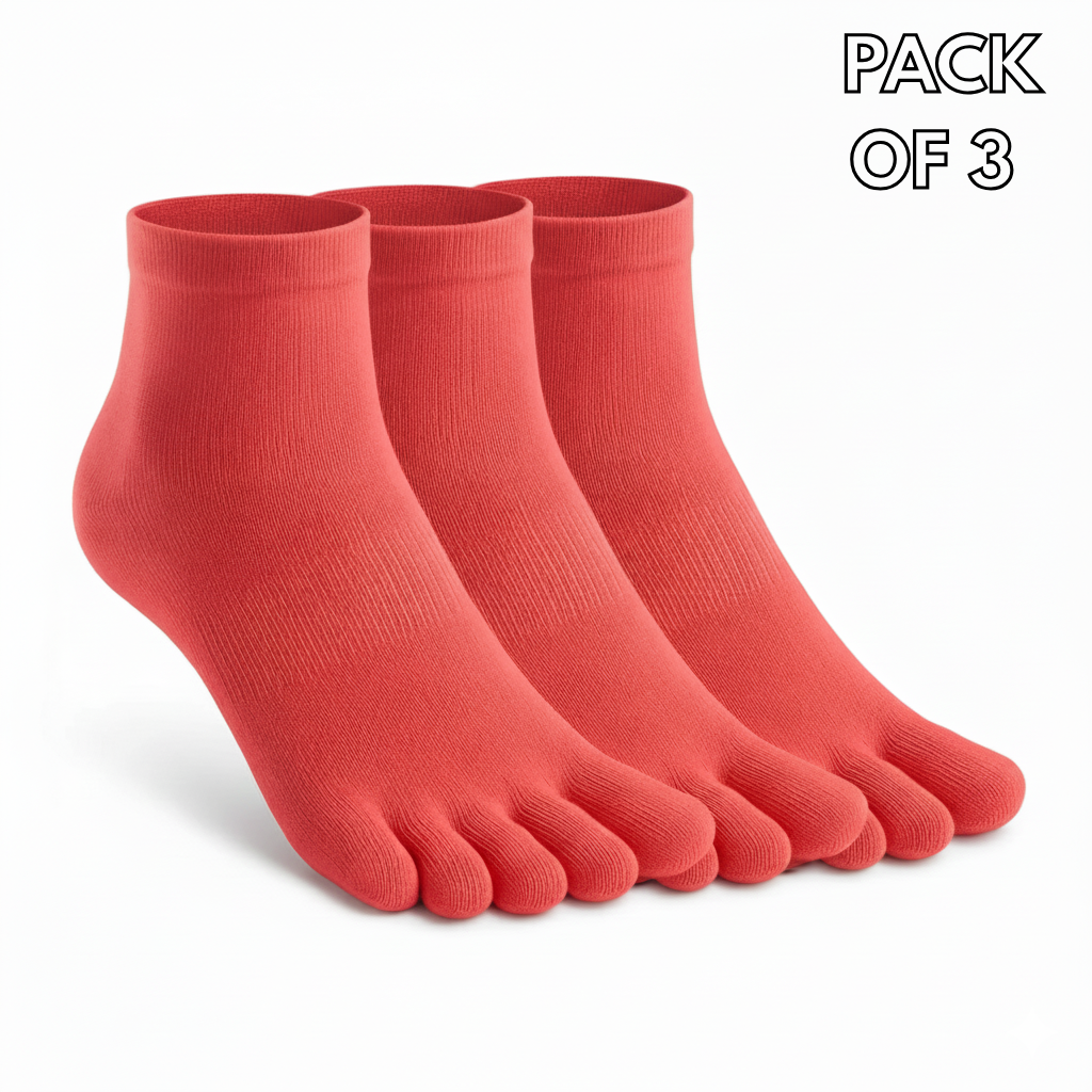 FootFreedom™ Five-Toe Comfort Socks ( 3 PAIRS )