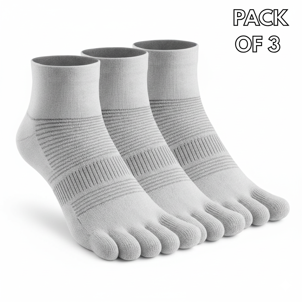 FootFreedom™ Five-Toe Comfort Socks ( 3 PAIRS )