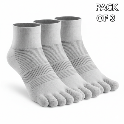 FootFreedom™ Five-Toe Comfort Socks ( 3 PAIRS )