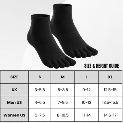 FootFreedom™ Five-Toe Comfort Socks ( 3 PAIRS )