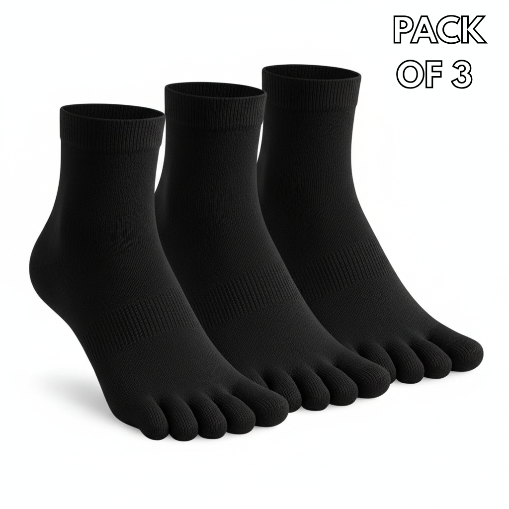 FootFreedom™ Five-Toe Comfort Socks ( 3 PAIRS )