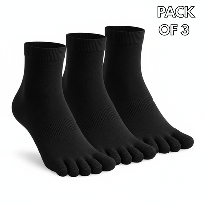 FootFreedom™ Five-Toe Comfort Socks ( 3 PAIRS )