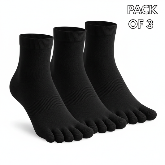 FootFreedom™ Five-Toe Comfort Socks ( 3 PAIRS )
