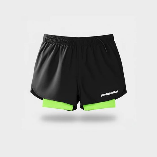 SUPRHUMAN™ Pro-Stride | 2-in-1 Shorts |